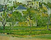 Paul Cezanne Obstgarten in Pontoise USA oil painting artist